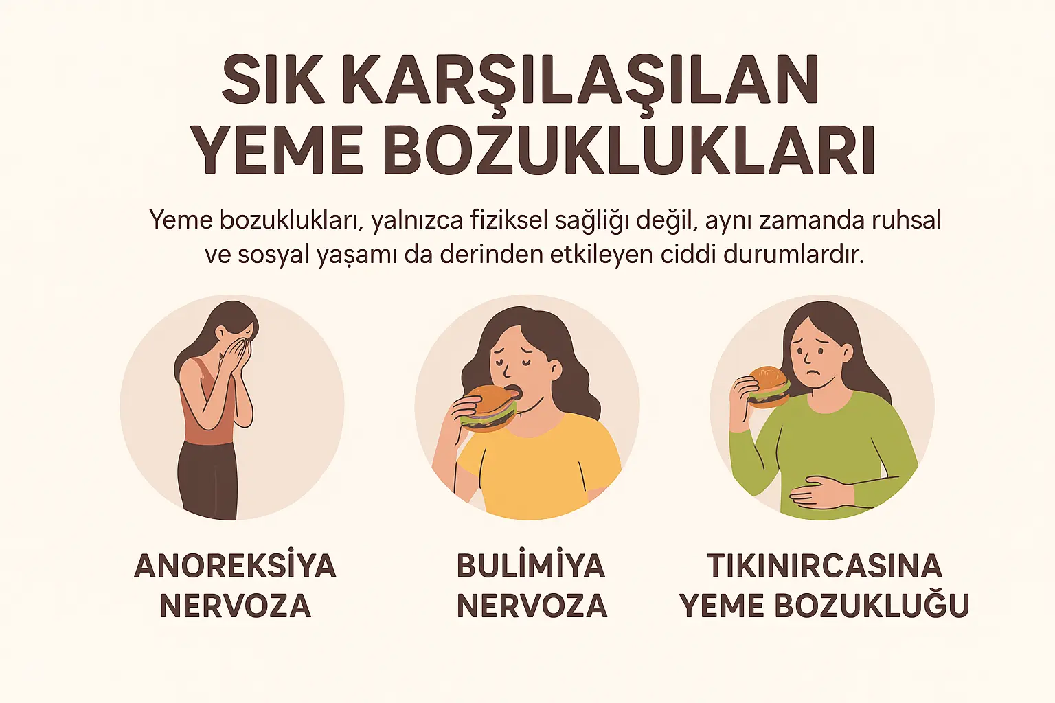 Sık Karşılaşılan Yeme Bozuklukları