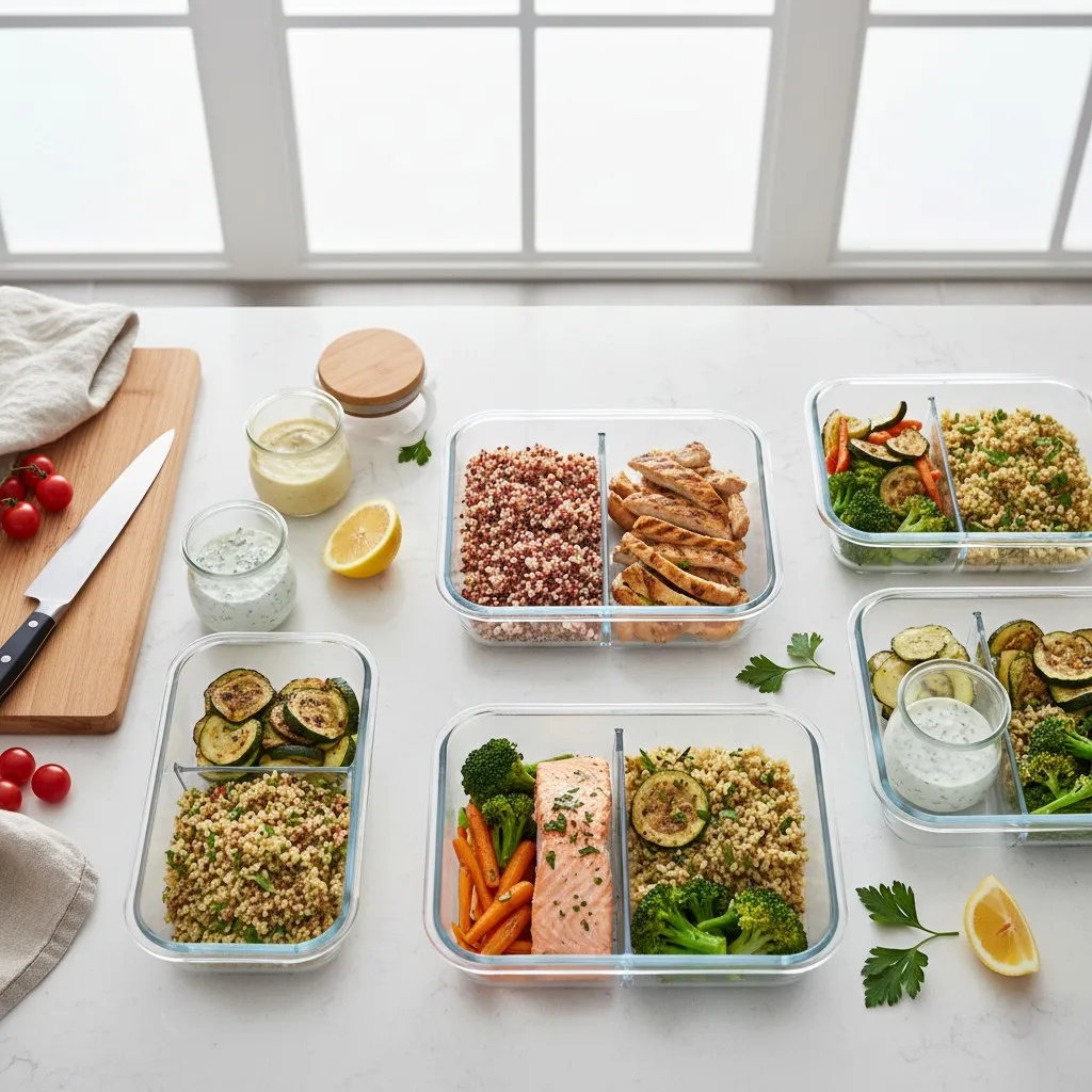 Haftalık Sağlıklı Yemek Hazırlığı (Meal Prep)