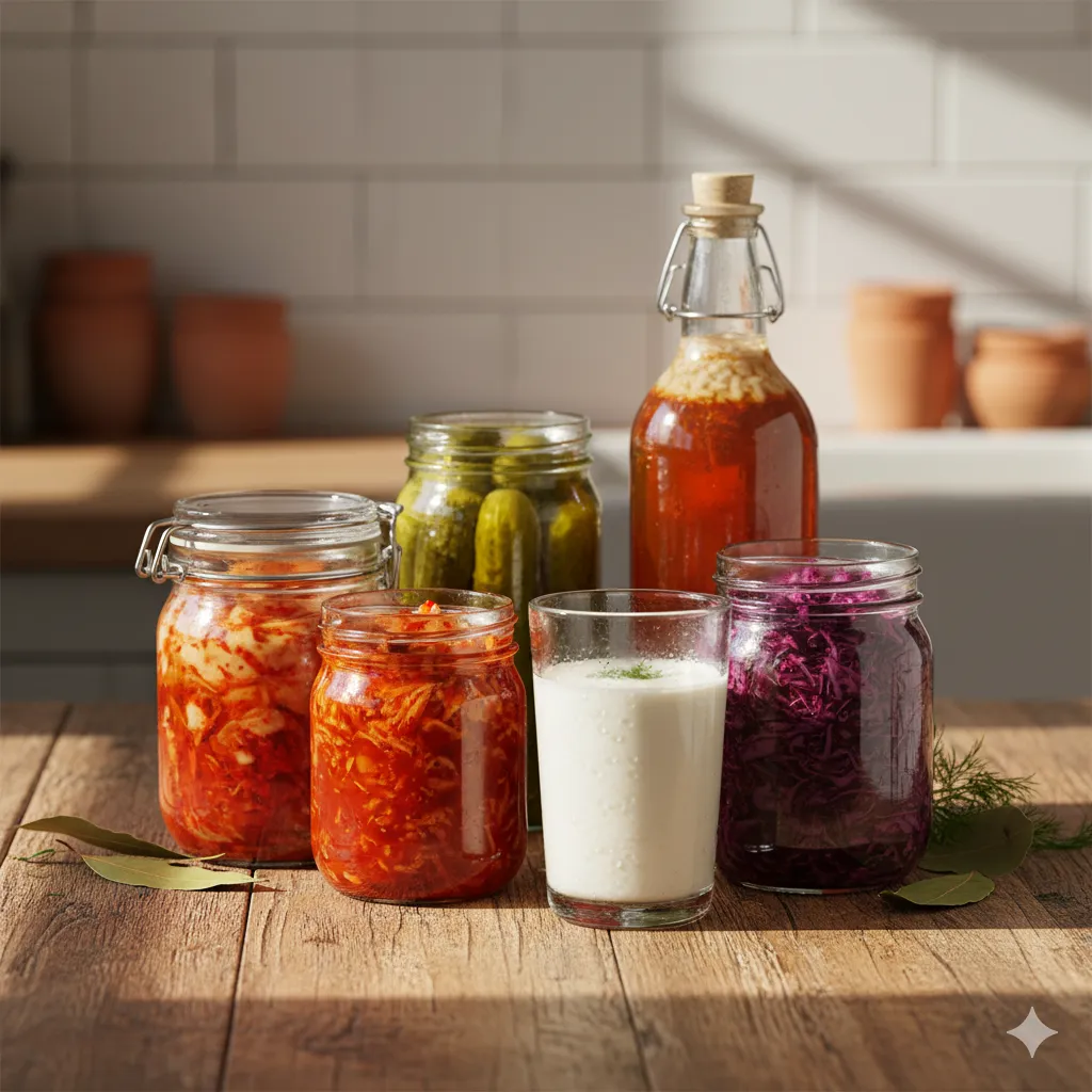 Fermente Gıdaların Gizemli Dünyası: Kimchi'den Kefir'e Sağlık Faydaları