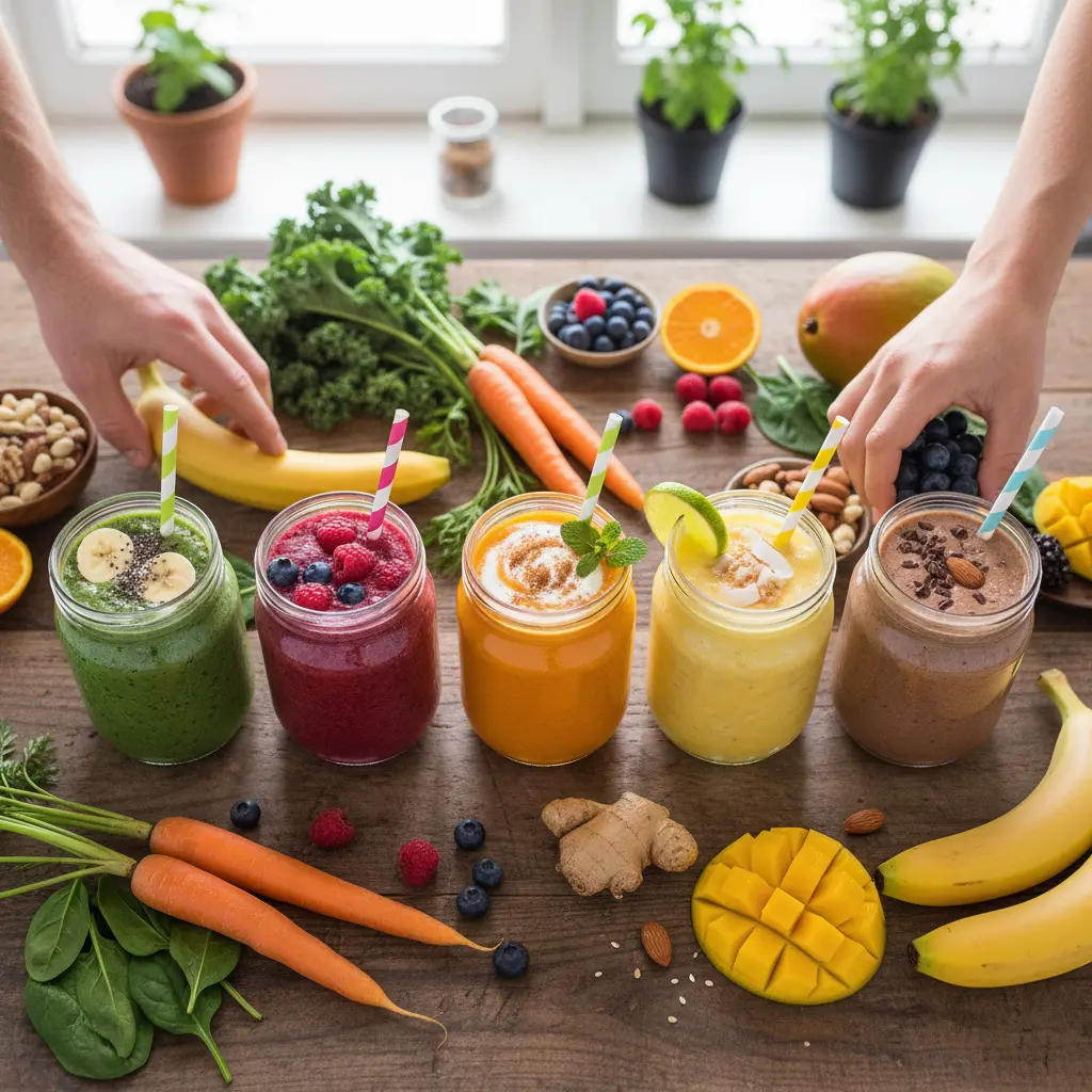 Sağlıklı Smoothie Tarifleri: Besleyici, Lezzetli ve Hazır Yapılabilecek 10 Tarif