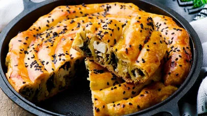 Ispanaklı Peynirli Börek Tarifi